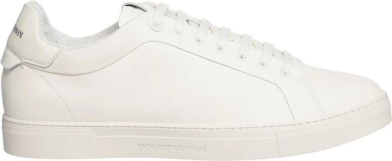 Emporio Armani Sneakers Wit Heren