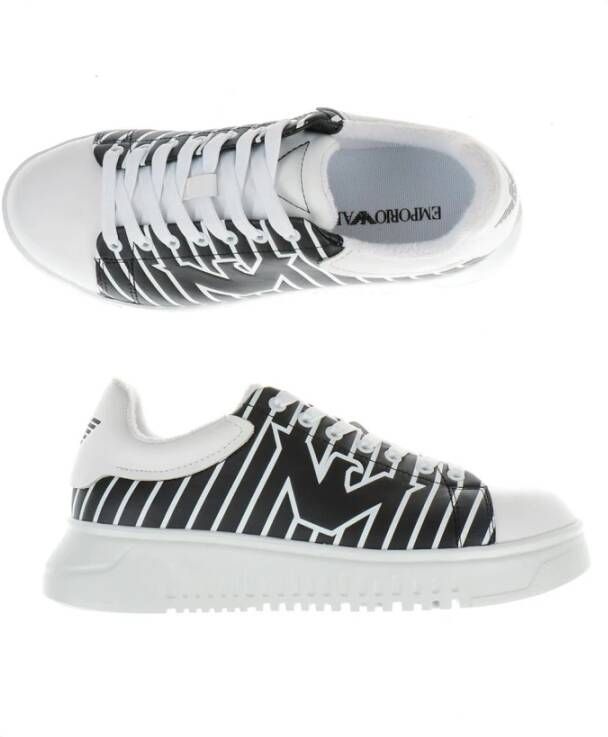 Emporio Armani Moderne Comfort Sportschoenen White Heren