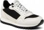 Emporio Armani Sneaker van mesh met leren details - Thumbnail 3