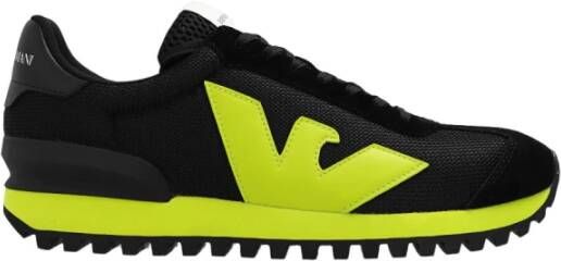 Emporio Armani Sneakers with logo Zwart Heren