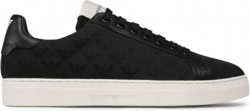 Emporio Armani Heren Sneakers X4X316Xm741Nero Black Heren