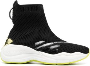 Emporio Armani Sneakers Zwart Dames