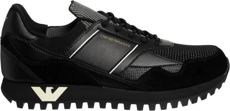 Emporio Armani Sneakers Zwart Heren