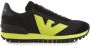 Emporio Armani Sneakers with logo Zwart Heren - Thumbnail 7