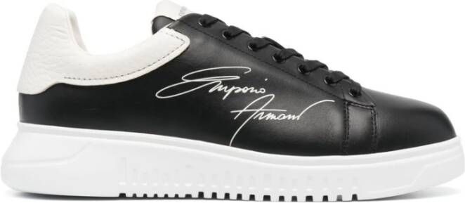 Emporio Armani Sneakers Zwart Heren