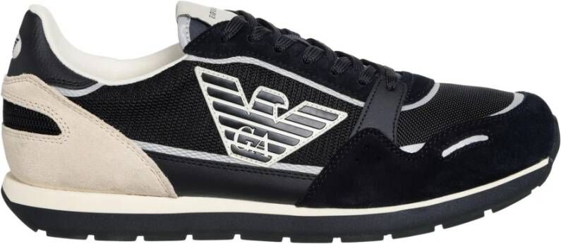 Emporio Armani Sneakers Zwart Heren