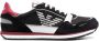 Emporio Armani Lage Top Sneakers Black Heren - Thumbnail 1