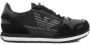 Emporio Armani Hoge kwaliteit heren sneakers voor stijlvol comfort Black Heren - Thumbnail 1