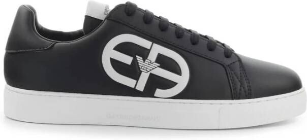 Emporio Armani Sneakers met maxi-logo in reliëf
