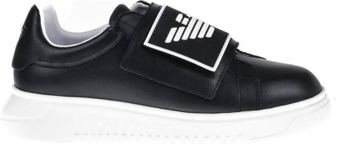 Emporio Armani Hoogwaardige sneakers voor heren Black Heren