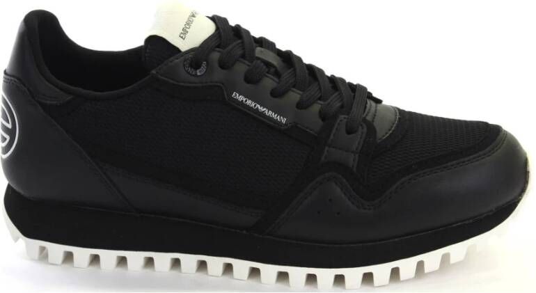 Emporio Armani Sneakers Zwart Heren