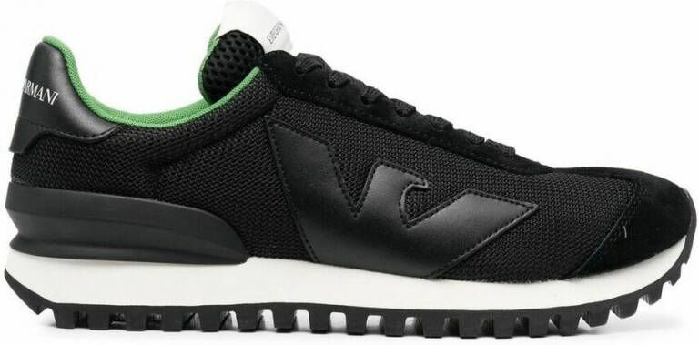 Emporio Armani Sneakers Zwart Heren