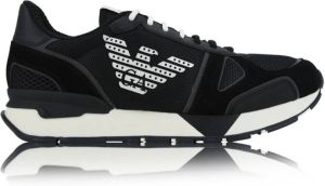 Emporio Armani men& shoes trainers sneakers Zwart Heren