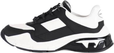 Emporio Armani Rubberen Pu+Nylo Nero Sneakers Black Heren