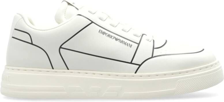 Emporio Ar i Sportschoenen met logo