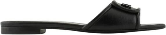 Emporio Armani Stijlvolle Slippers voor Dagelijks Comfort Black Dames