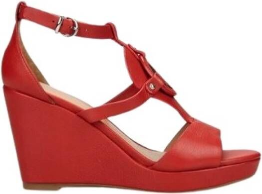 Emporio Armani Wedges Red Dames