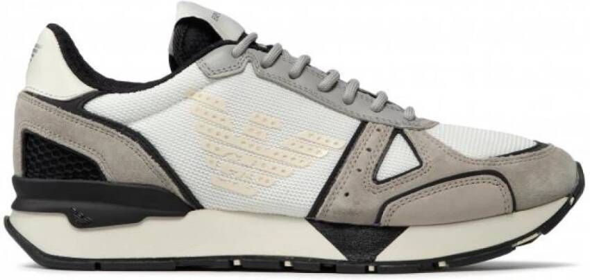 Emporio Armani Hoogwaardige sneakers voor heren Gray