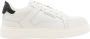 Emporio Ar i Witte Blauwe Sneakers Logo Patch - Thumbnail 1