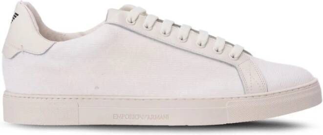 Emporio Armani Witte Casual Trainers Sneaker