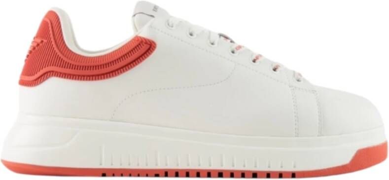 Emporio Ar i Witte lage sneakers X4X264Xn001U552