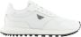 Emporio Armani Witte Saffiano Sneaker met Adelaarplaatje White Heren - Thumbnail 5