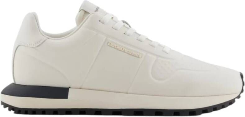 Emporio Ar i Witte lage sneakers X4X684Xr32300894