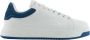 Emporio Ar i Witte Sneakers met Adelaardetail - Thumbnail 1