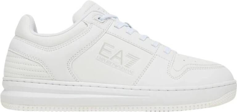 Emporio Armani Witte sportsneakers voor heren