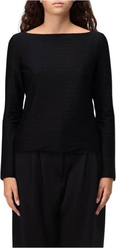 Emporio Ar i Zwarte Boothals Top