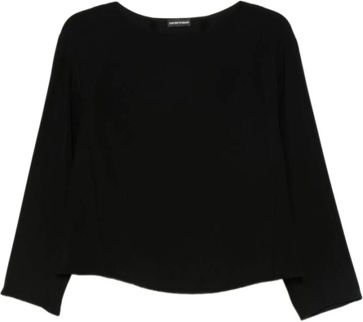 Emporio Ar i Zwarte Boothals Top