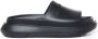 Emporio Armani Sportieve Heren Slippers Comfortabele EVA Binnenzool Black Heren - Thumbnail 2