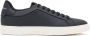 Emporio Ar i Zwarte Leren Sneakers Exclusieve Stijl - Thumbnail 1
