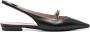 Emporio Ar i Zwarte platte schoenen met slingback-band - Thumbnail 1