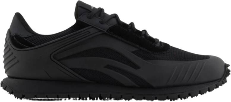 Emporio Ar i Zwarte sneakers met logo-accenten