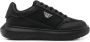 Emporio Ar i Zwarte Sneakers Veters Rubberen Zool - Thumbnail 1