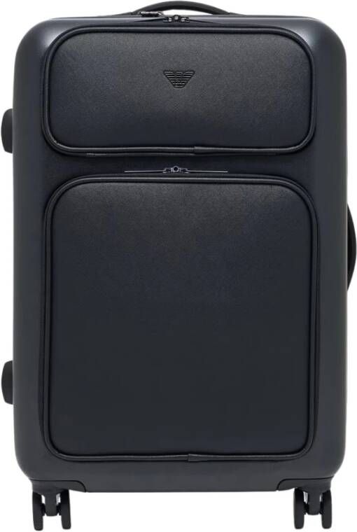 Emporio Ar i Zwarte Trolley Tas met TSA Slot
