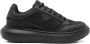 Emporio Ar i Zwarte Zijde & Nylon Sneakers - Thumbnail 1