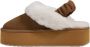 EMU Beige Instap leren schoenen met rubberen zool Beige Dames - Thumbnail 6