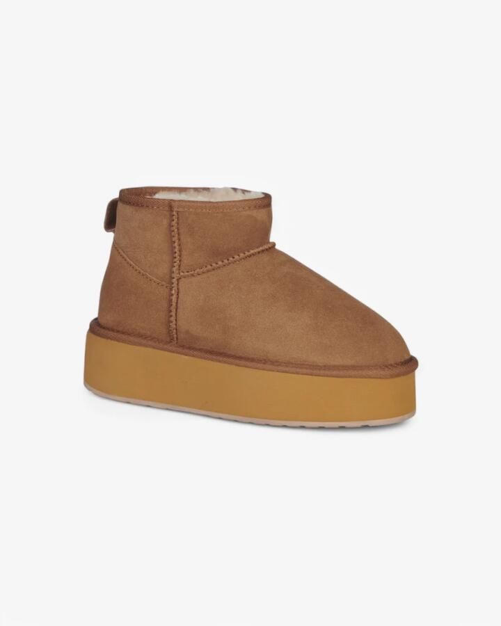 Emu Kastanje Flatform Stijlvolle Laarzen