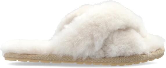 EMU Australia Vrouwen Stoffen 80007413 Sloffen Mayberry Gebroken wit