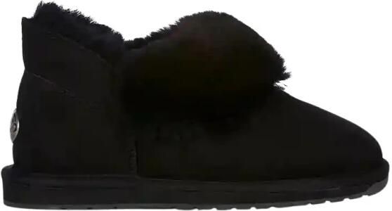 EMU Australia Loafers & ballerina schoenen Platinum Mintaro Slipper Sheepskin in zwart