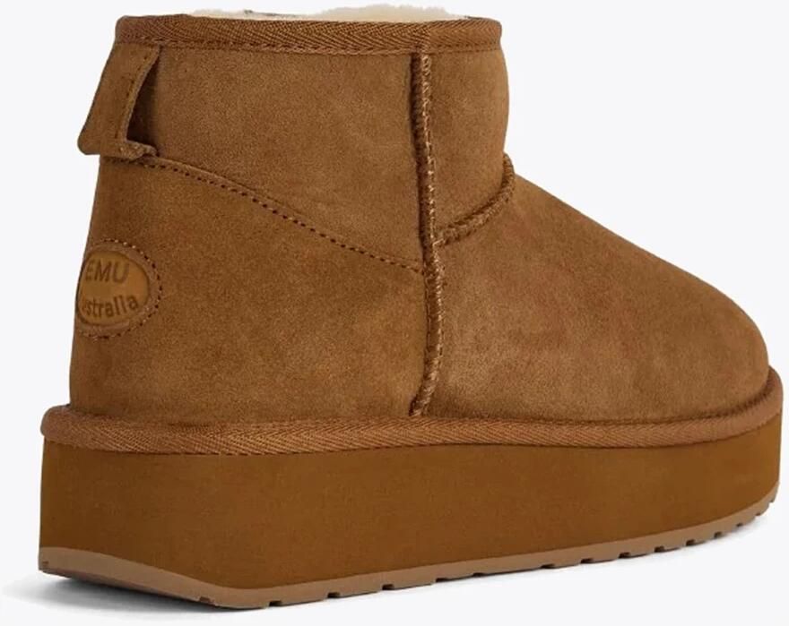 EMU Australia Stinger Micro Flatform 2.0 Laarzen Bruin Vrouw - Foto 3