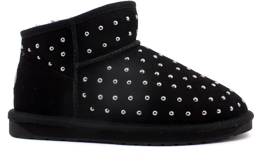 EMU Enkellaarzen Buty Australia Botki Damskie Czarne Yilpi Black