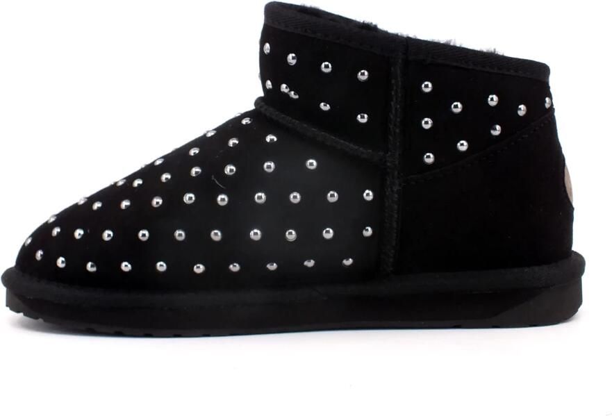EMU Enkellaarzen Buty Australia Botki Damskie Czarne Yilpi Black