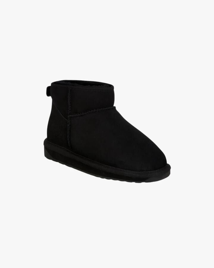 Emu Zwarte Micro Winterlaarzen Stijlvol Comfort