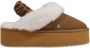 EMU Beige Instap leren schoenen met rubberen zool Beige Dames - Thumbnail 1