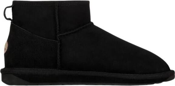 Emu Zwarte Micro Winterlaarzen Stijlvol Comfort