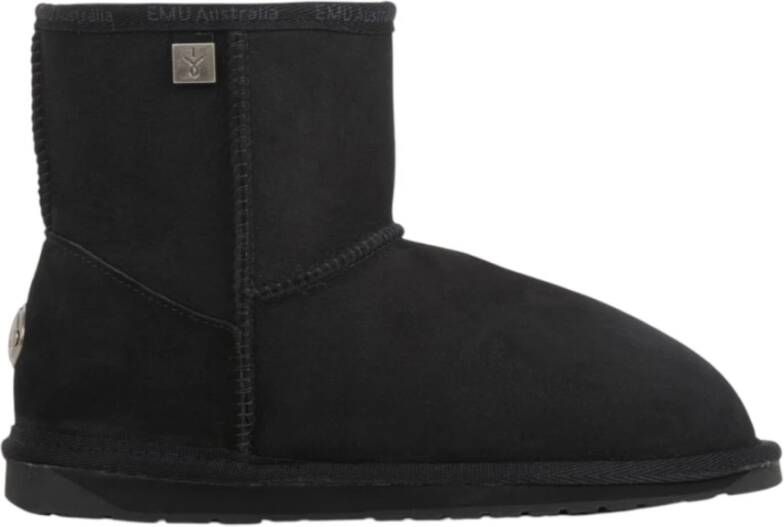 Emu Zwarte Sheepskin Winterlaarzen