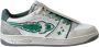 Enterprise Japan Casual Elegance Sneakers Wit Groen - Thumbnail 1